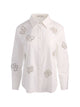 Alice + Olivia Finely Embellished Shirt