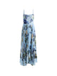 Alice + Olivia Floral Sleeveless Pleated Dress