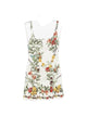 Alice + Olivia Floral Square Neck Dress