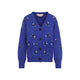 Marni Bluette Embroidered Floral Cardigan