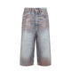 Acne Studios Light Blue Cotton Shorts