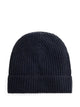 Woolrich Navy Blue Wool Polyamide Hat
