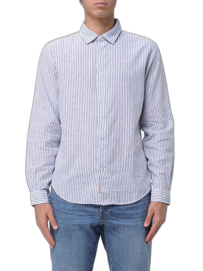 Woolrich Striped Linen Shirt