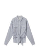 Isabel Marant Nath Striped Flap-Pocket Shirt