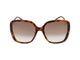 Chloé Sunglasses Ch0173s 002 Havana Gold Brown 57/19/135