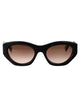 Chloé Havana-Havana-Brown Acetate Sunglasses