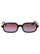 Chloé Black-Black-Red Acetate Sunglasses
