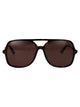 Chloé Havana-Havana-Brown Acetate Sunglasses