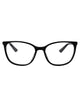 Chloé Black-Black-Transparent Acetate Glasses