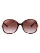 Chloé Havana-Havana-Red Acetate Sunglasses