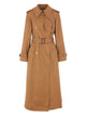 Chloé Double Breasted Trench Coat With Belt
