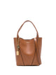 Chloé Caramel Leather Small Spin Shopping Bag