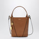 Chloé Small Spin Brown Leather Tote Bag