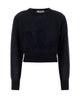 Chloé Navy Virgin Wool Sweater