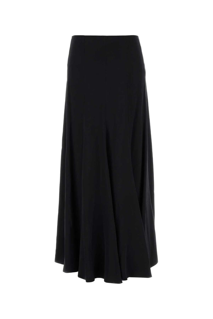 Chloé Black Satin Skirt