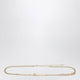 Chloé Gold-Tone Belt With Logo Lettering