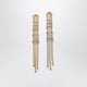Chloé Gold-Tone Earrings With Logo Lettering