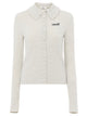 Chloé Fitted Logo Cardigan