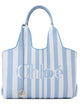 Chloé Chloé Stripy East-West Tote Bag In Jacquard