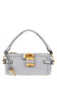 Chloé Powder Blue Leather Paddington Shoulder Bag