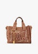 Chloé Small Summer Banana Logo-Embroidered Woven Tote Bag