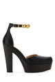 Chloé Black Leather Lola Pumps