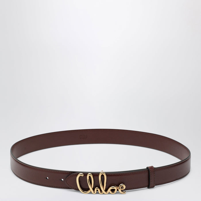 Chloé Brown The Chloé Iconic Belt