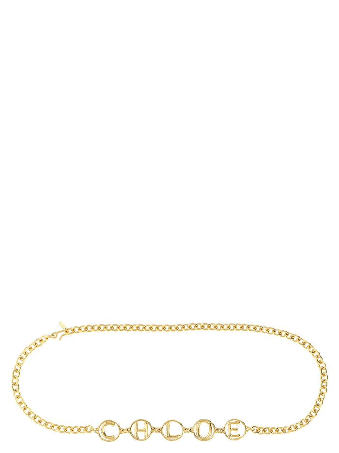 Chloé 'Chloé Script' Jewel Belt