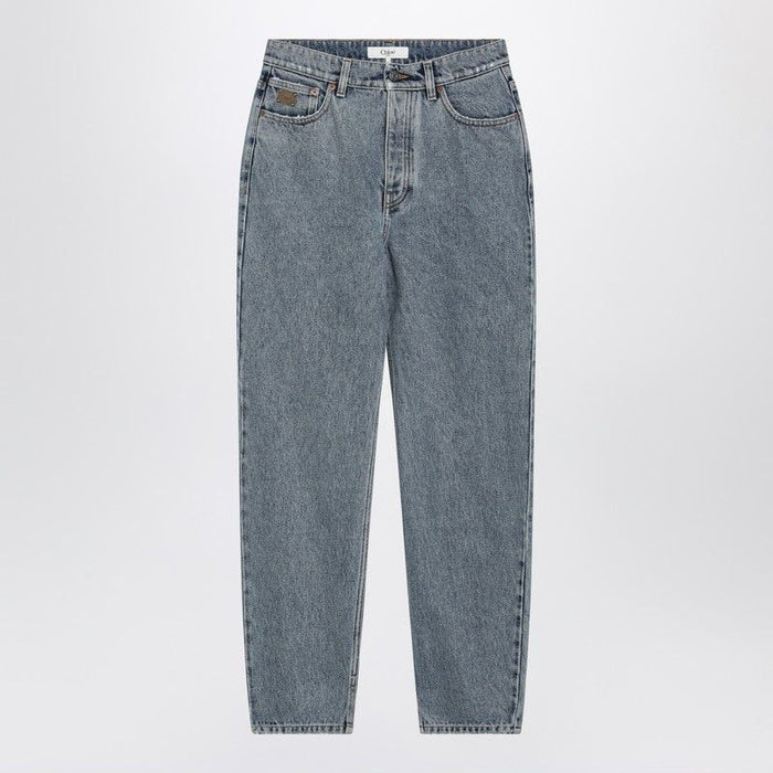 Chloé High-Rise Tapered Jeans