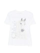 Chloé Faded Horse-Print Cotton Jersey T-Shirt