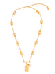 Chloé Brass & Resin Pearls Chocker Necklace