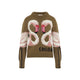 Chloé Crew Neck Sweater With Logo In Wool Knit