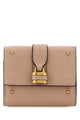 Chloé Antiqued Pink Leather Mini Paddington Wallet