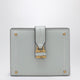 Chloé Paddington Square Wallet In Aqua Blue Leather