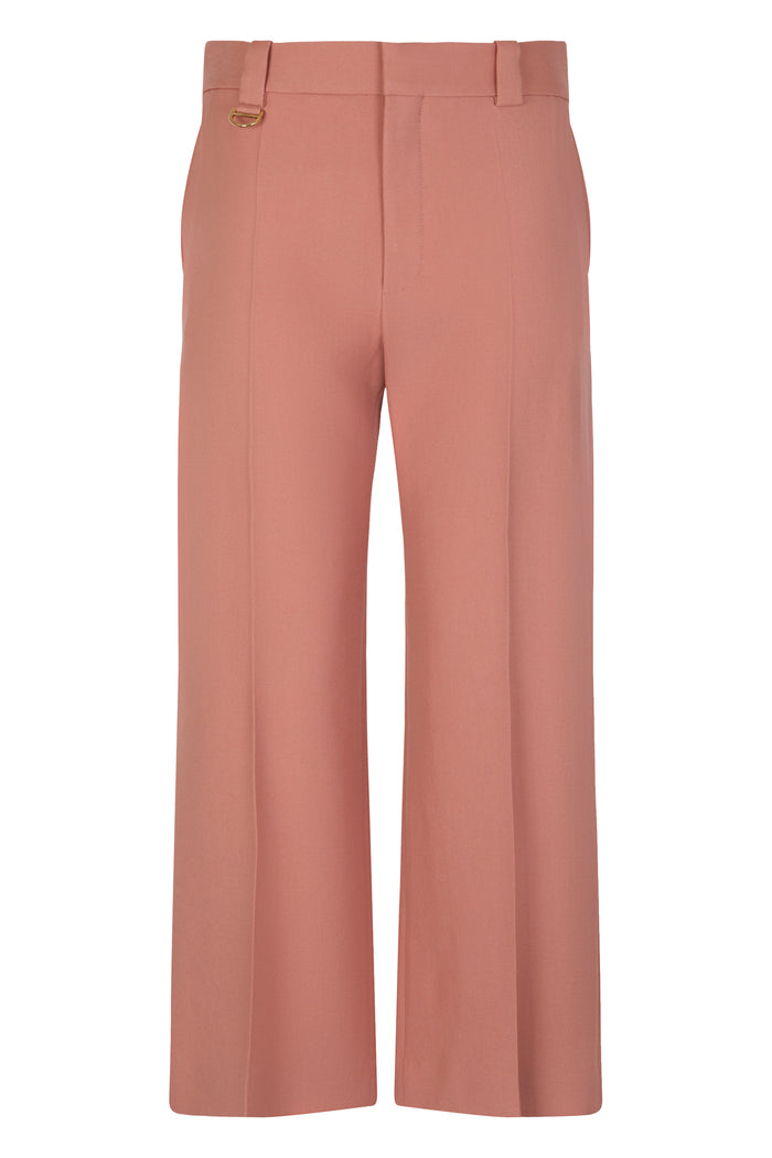 Chloé Flared Pants In Wool Gabardine