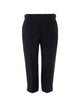 Chloé Black Capri Pants Gold Buckles
