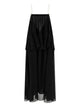 Chloé Sleeveless Long Dress In Silk Georgette