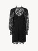 Chloé Black Cotton Polyamide Dress