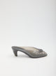 Chloé Jelly Clog Mules In Transparent Tpu, Grey