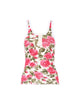Chloé Henley Floral-Print Tank Top