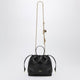 Chloé Small Icons Shoulder Bag With Chain In Lambskin Black