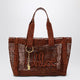 Chloé East-West Summer Banana Summery Brown Raffia Tote Bag