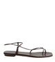 Soeur Brown Leather Sandal