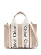 Chloé Linen Tote Bag Woody