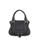 Chloé Marcie S628 Black Leather Tote Bag