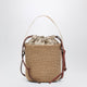 Chloé Small Woody Raffia Bucket Bag