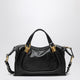 Chloé Black Leather Paraty 24 Handbag