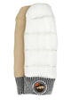 Chloé Two-Tone Nylon And Leather Gloves