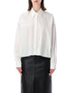 The Frankie Shop Arlen Cotton Boxy Shirt