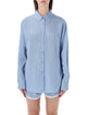 The Frankie Shop The Frankie Shop Blue Nad White Stripes Peri Shirt